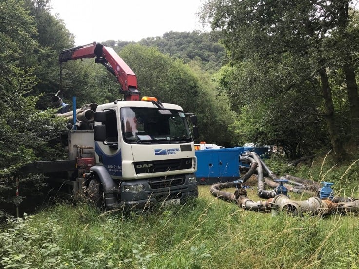 Pump hire helps salmon manufacturers maintain output