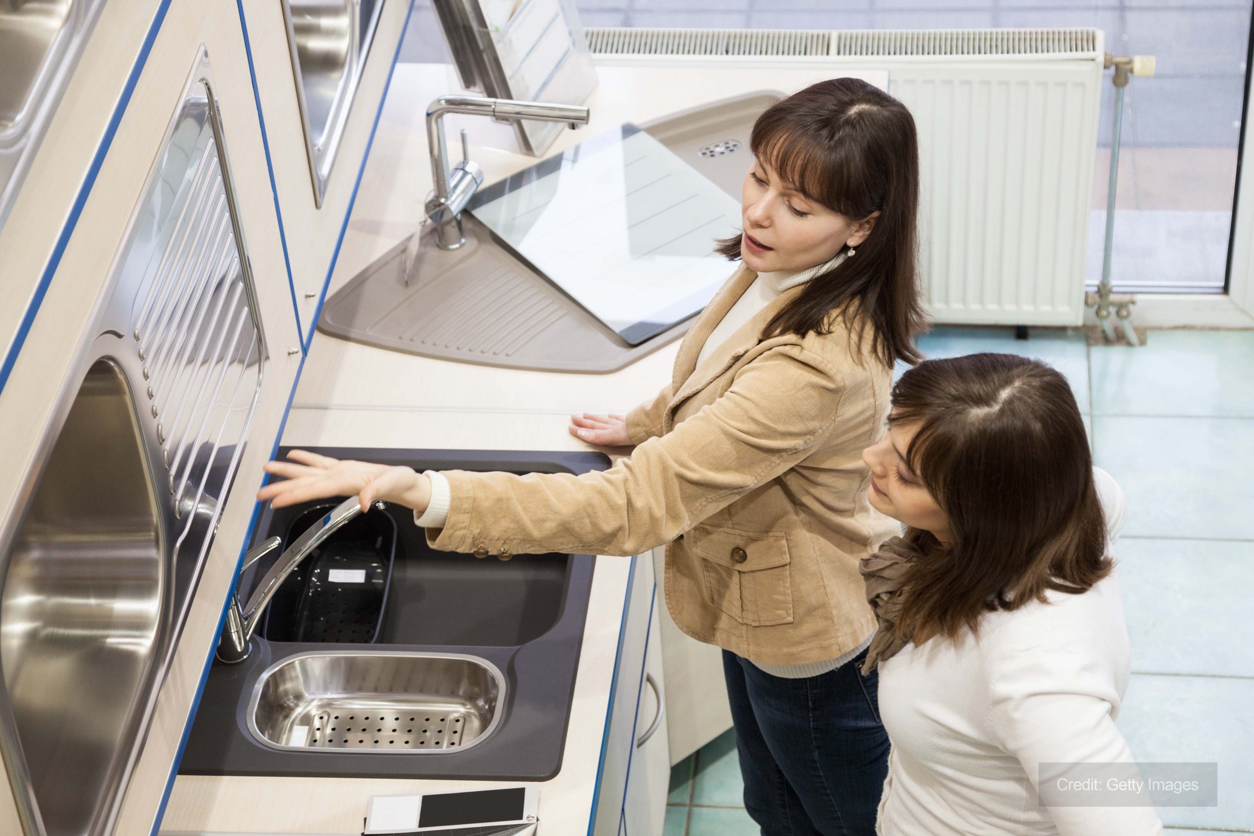 Emergency cooling for kitchen showroom