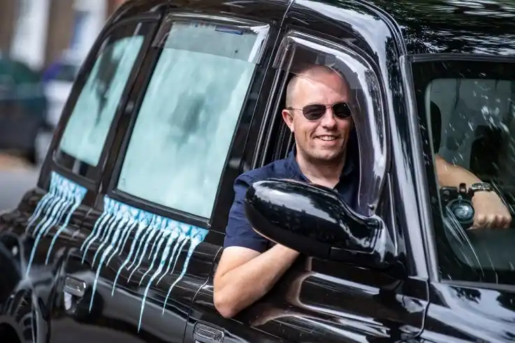 Andrews Air Conditioning ‘Cool Cab’ hits London's streets