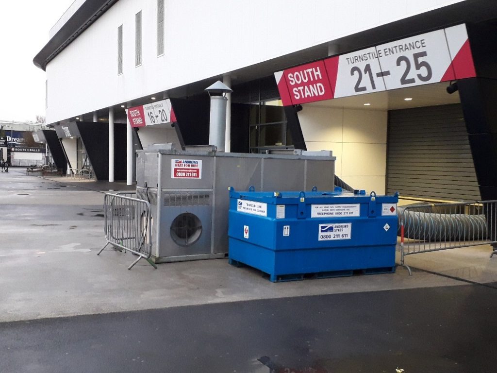 Vaccination HQ at Ashton Gate stadium now operational thanks to Andrews