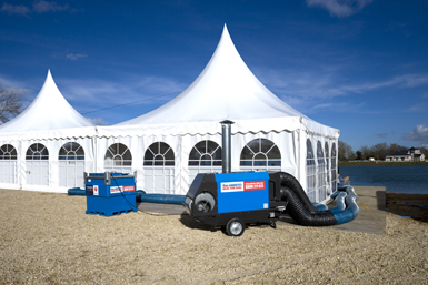 Heating Solutions for Events & Exhibitions