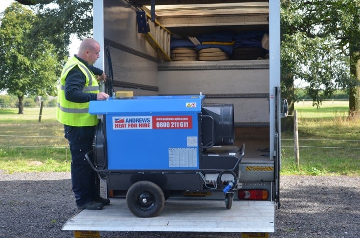 Heater hire
