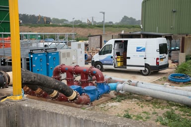 Pumping Solutions for Manufacturing & Industry - Pipe flushing