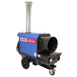 ID65 DV (65kW) indirect fired oil heater